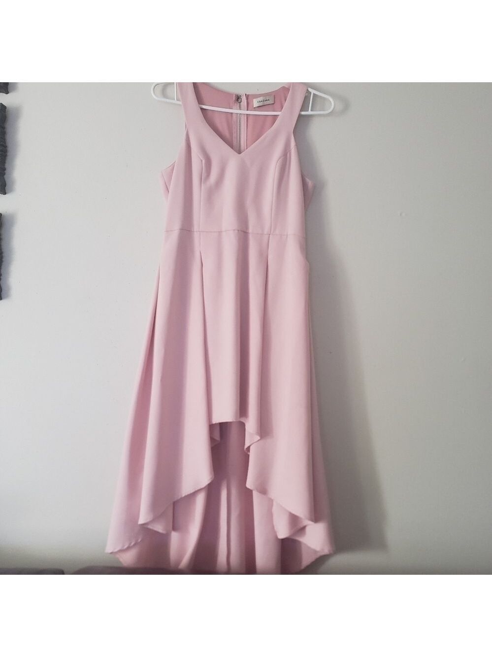 Honey Chelsea High-Low Pink Dress